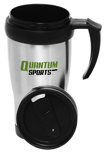 14 oz. Double Wall Stainless Steel Travel Mugs