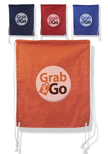 Cotton Drawstring Tote Bags