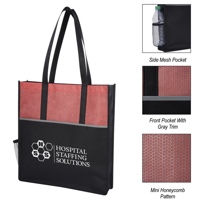 Promenade Non-Woven Custom Tote Bags