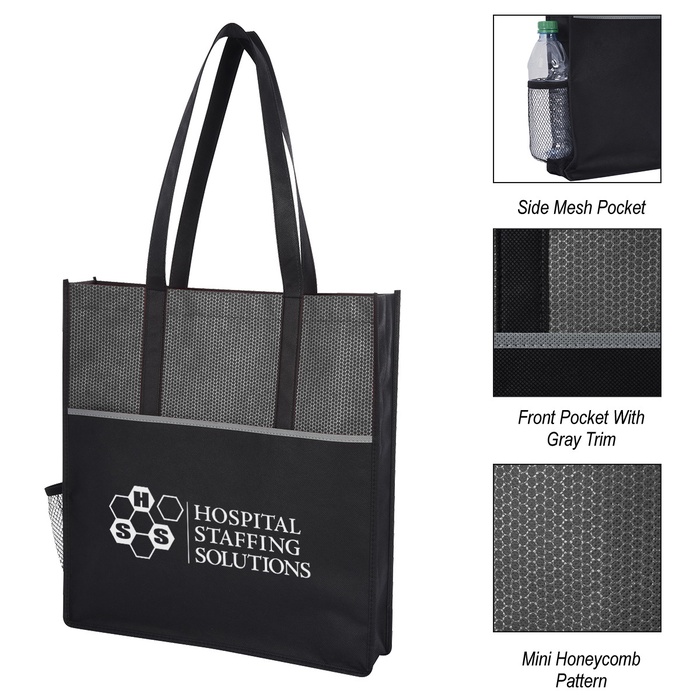 Promenade Non-Woven Custom Tote Bags
