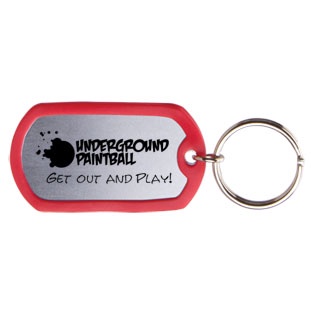 Promotional Dog Tag Keytags