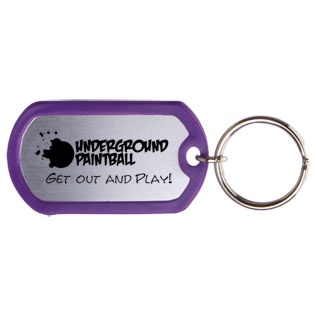 Promotional Dog Tag Keytags