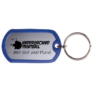 Promotional Dog Tag Keytags