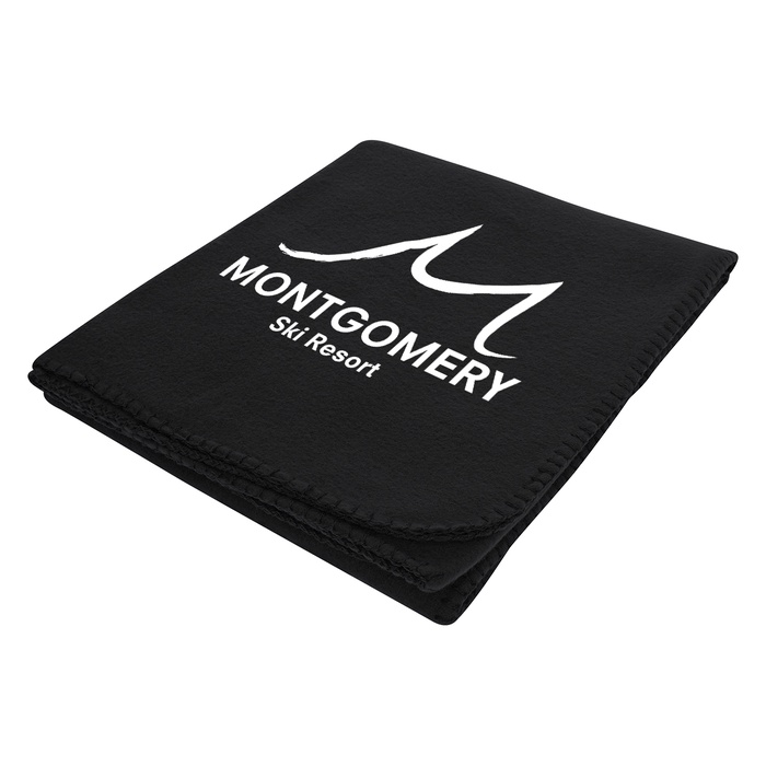 Promotional Fleece Travel Blanket
