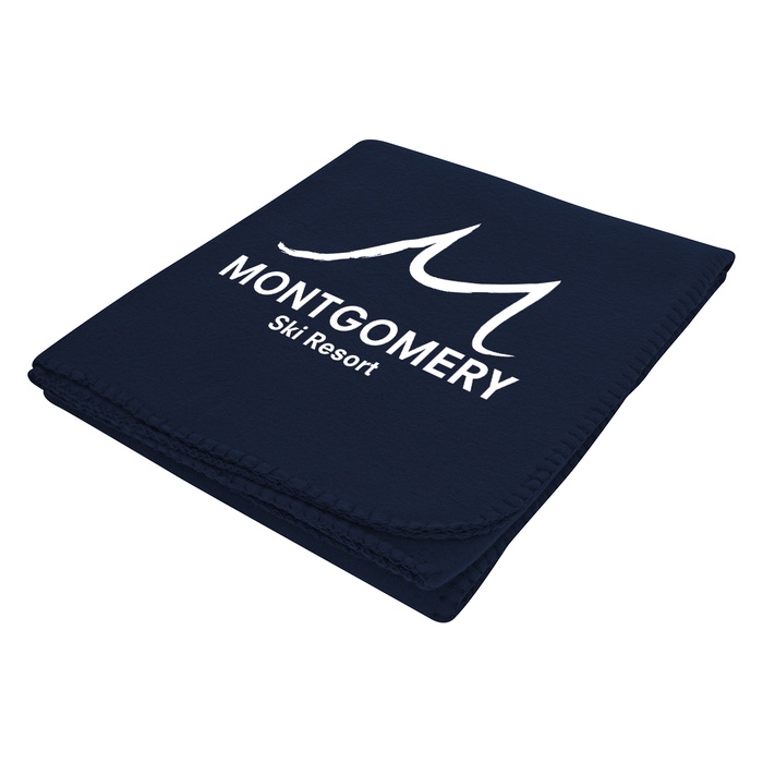 Promotional Fleece Travel Blanket