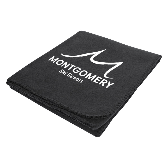 Promotional Fleece Travel Blanket