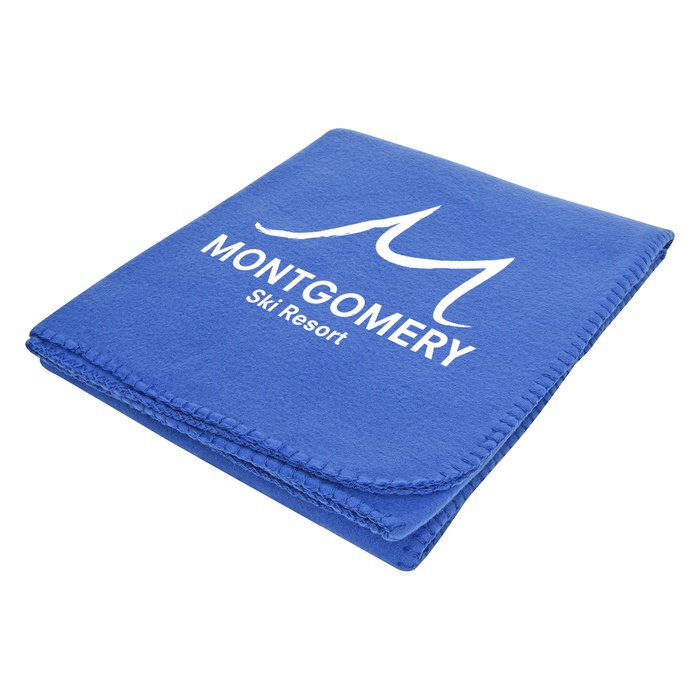 Promotional Fleece Travel Blanket