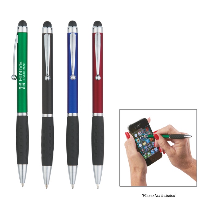 Custom Provence Ballpoint Pen With Stylus