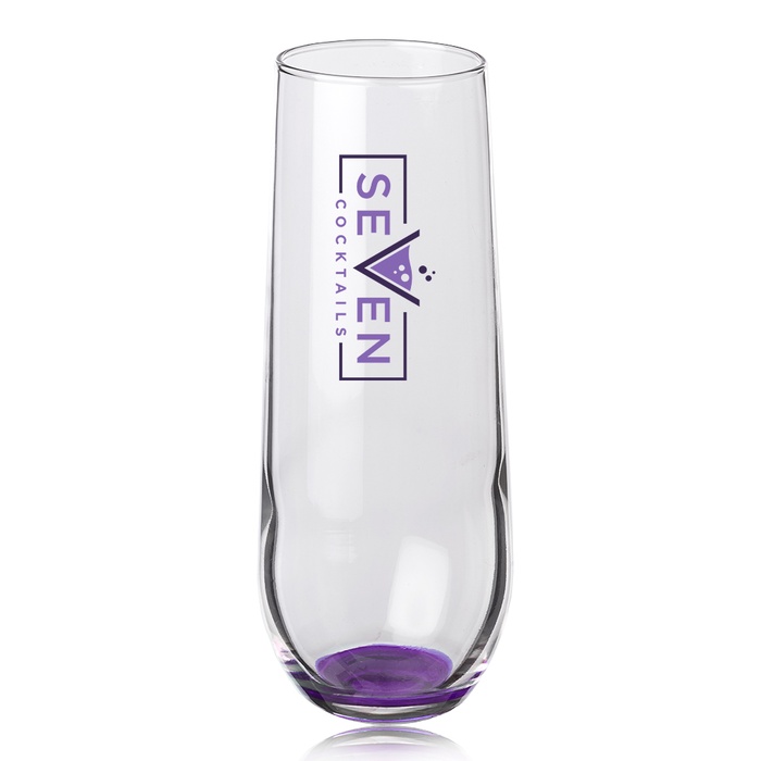 8 oz. Libbey Stemless Champagne Glasses