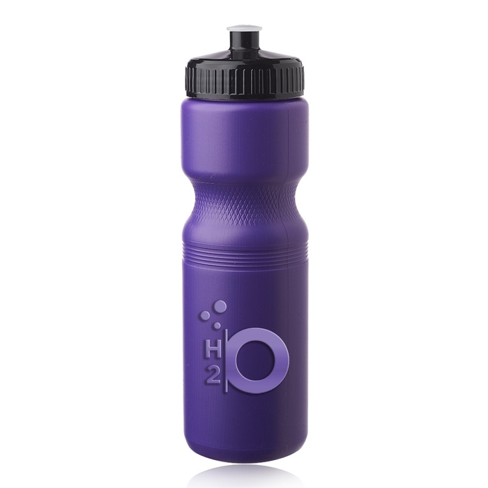 28 oz. Push Cap Plastic Water Bottles