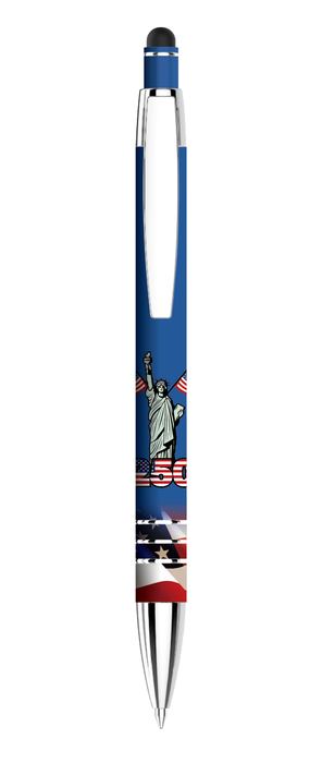 USA Flag & Liberty Celena Stylus Pen