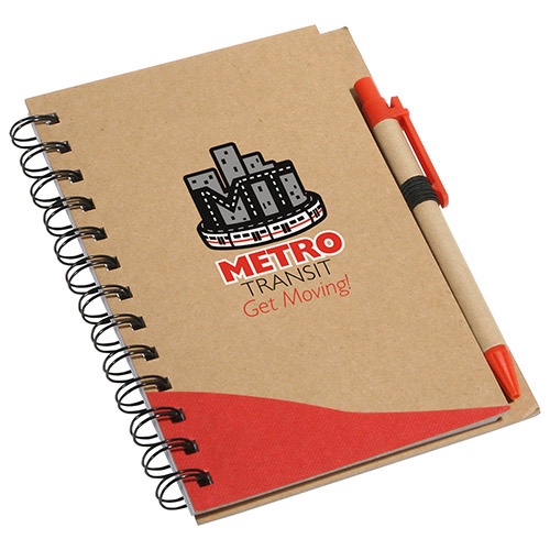 Recycled Write Custom Notebook & Pen