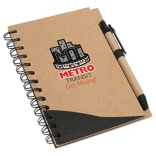Recycled Write Custom Notebook & Pen