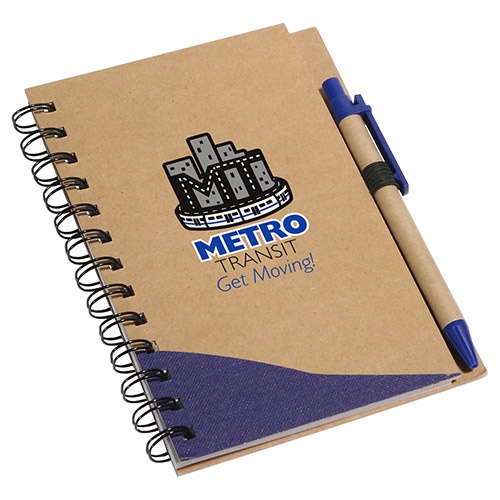Recycled Write Custom Notebook & Pen
