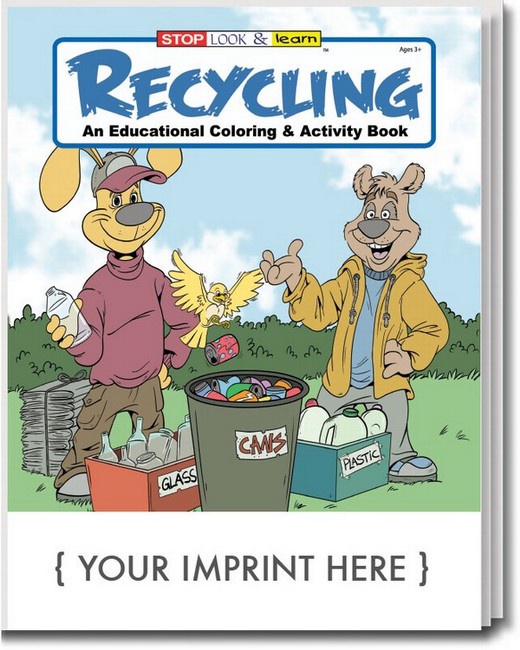 Recycling Coloring and Activity Book