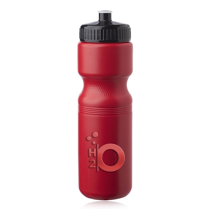 28 oz. Push Cap Plastic Water Bottles