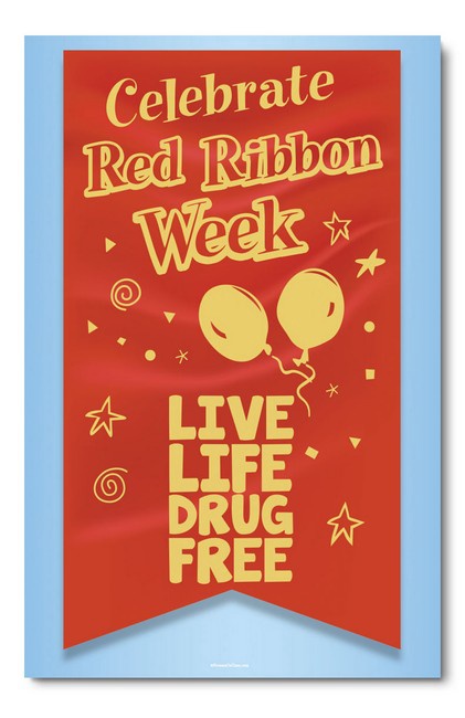 Red Ribbon Week 17" x 22" Celebration Posters