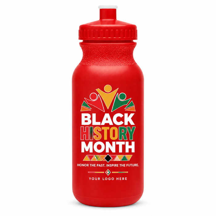 Celebrate Black History 20 Oz. Bike Bottle