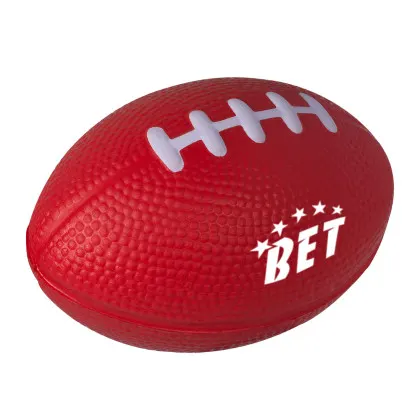 Custom 3" Football Stress Reliever