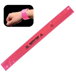 Imprinted Reflective Safety Slap Bracelets