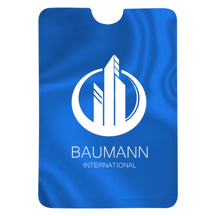 RFID Data Blocking Phone Card Sleeve with Imprint
