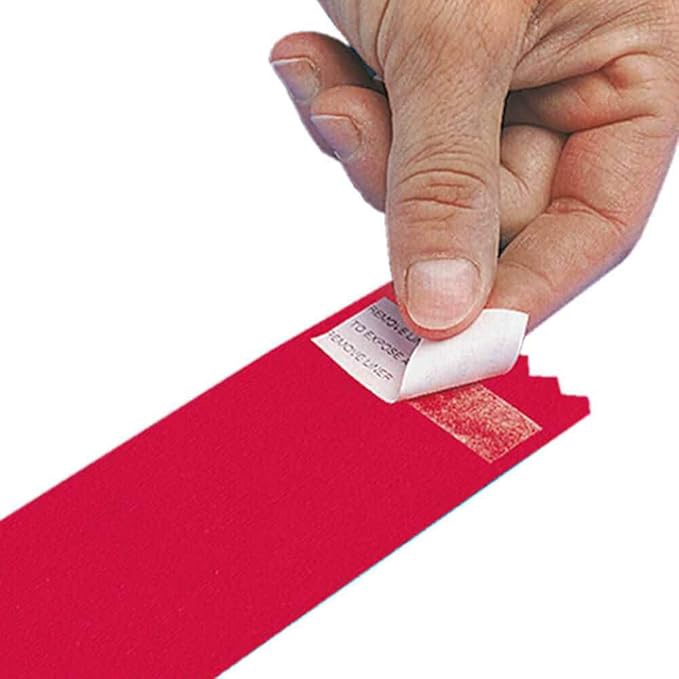 Red Ribbon Week Ribbons with Adhesive Backing