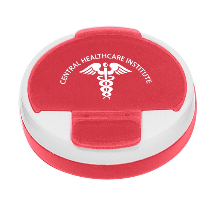 Personalized Round Pill Holder