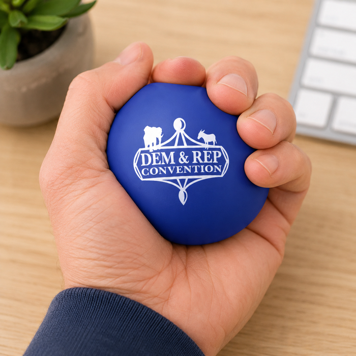 Round Stress Ball Reliever