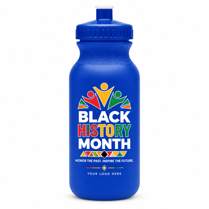 Celebrate Black History 20 Oz. Bike Bottle