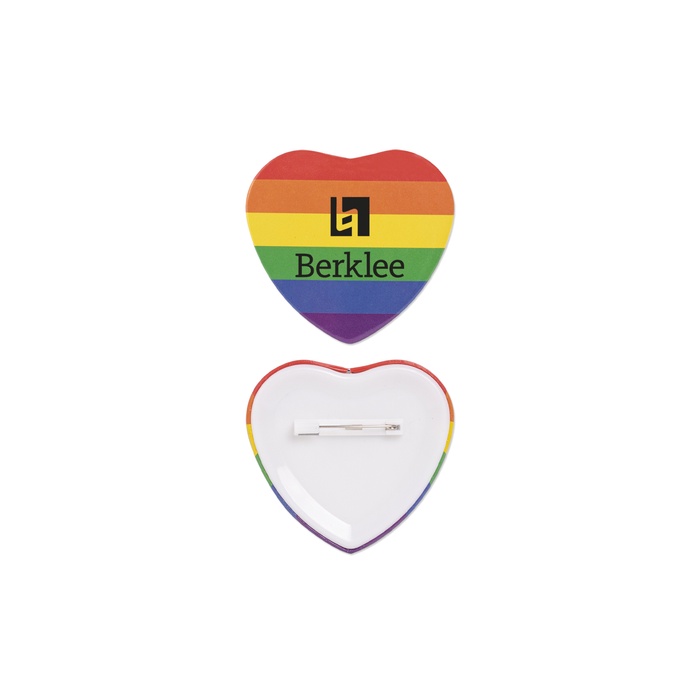 2" Heart Button