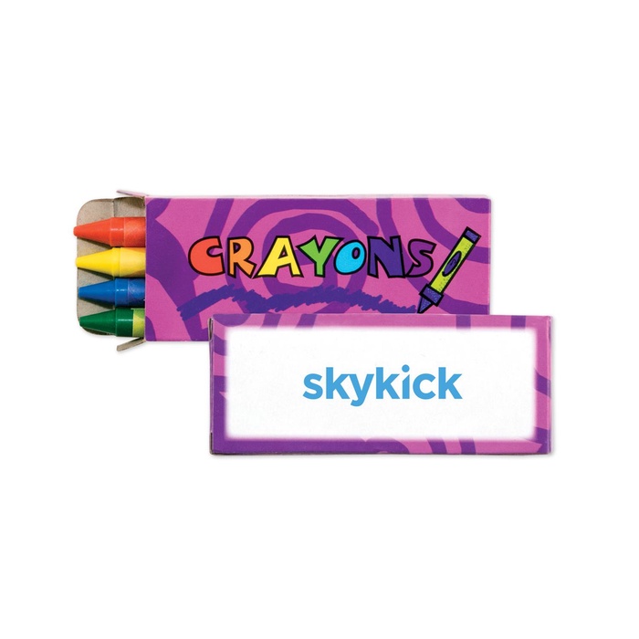 4 Pack Standard Crayons