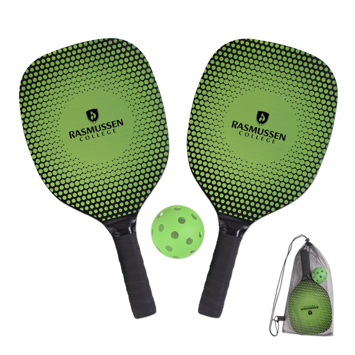 Promotional Pickleball Set in Mesh Bag