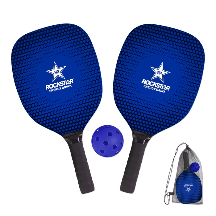 Promotional Pickleball Set in Mesh Bag