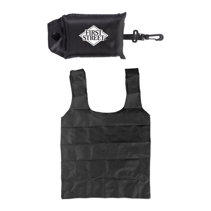 Foldable Tote with Carbineer Keychain