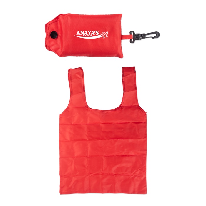 Foldable Tote with Carbineer Keychain
