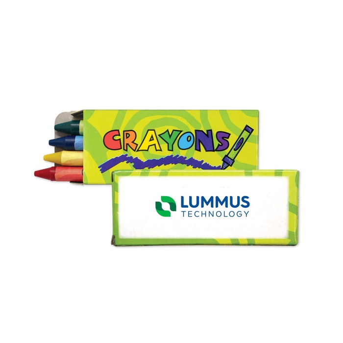 4 Pack Standard Crayons