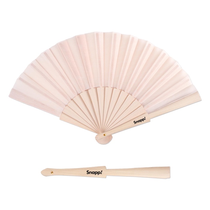 Wood Foldout Hand Fan