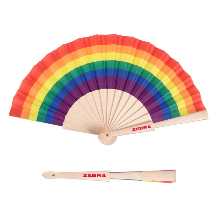 Wood Foldout Hand Fan