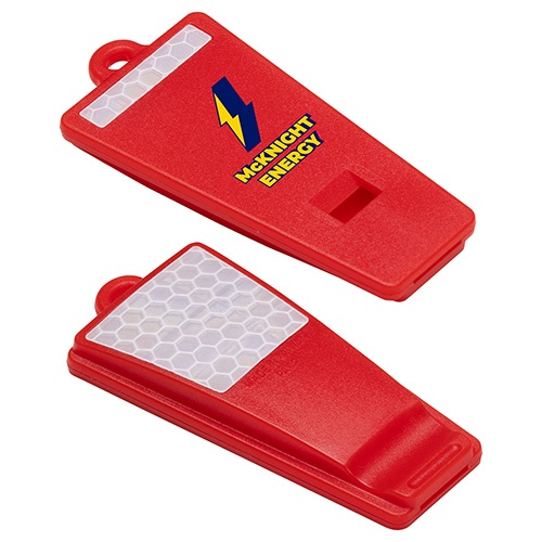 Safety First Reflective Whistle