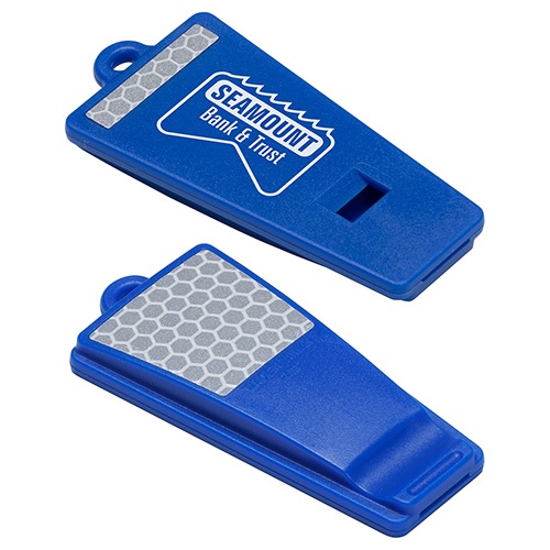 Safety First Reflective Whistle