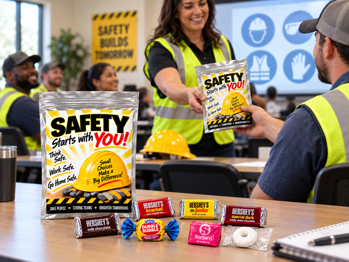 Safety Starts With Your Reminder Candy Treat Kit