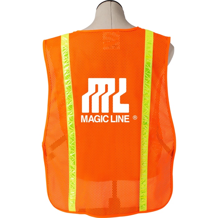 Safety Vest with Reflective Stripes