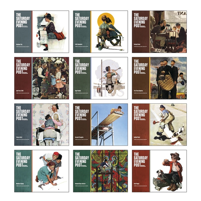 The Saturday Evening Post by Norman Rockwell Wall Calendar - 2027