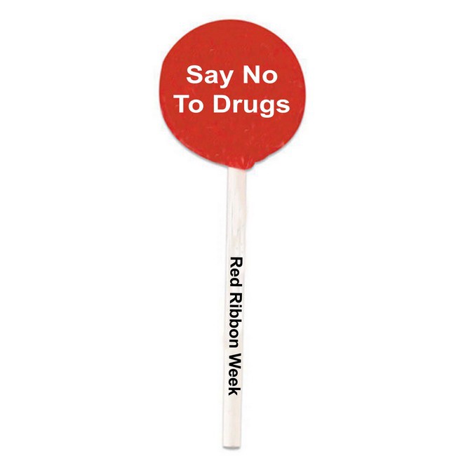Say No To Drugs Lollipops
