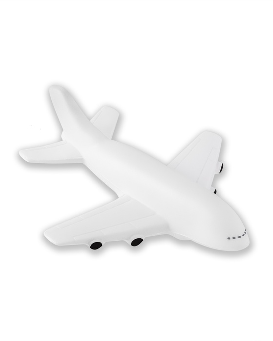 Passenger Airplane Shape Stress Ball