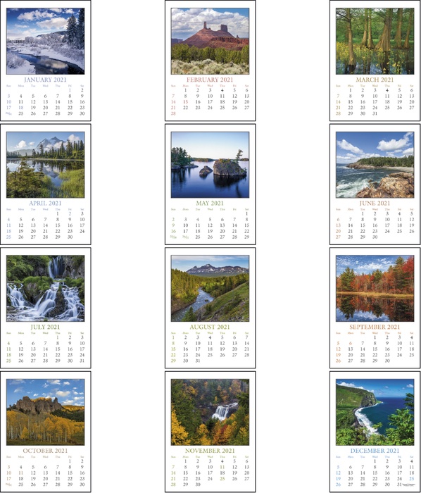 Scenic Stick Up 2026 Promotional Calendars