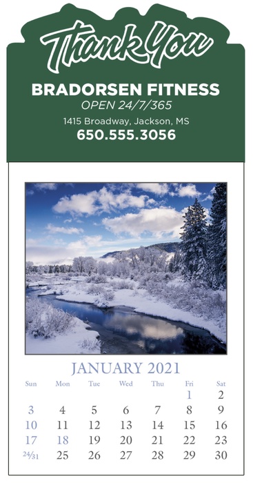Scenic Stick Up 2026 Promotional Calendars
