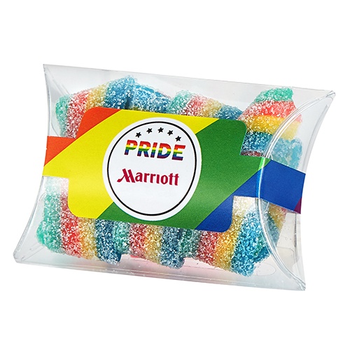 Pillow Case With Rainbow Bites