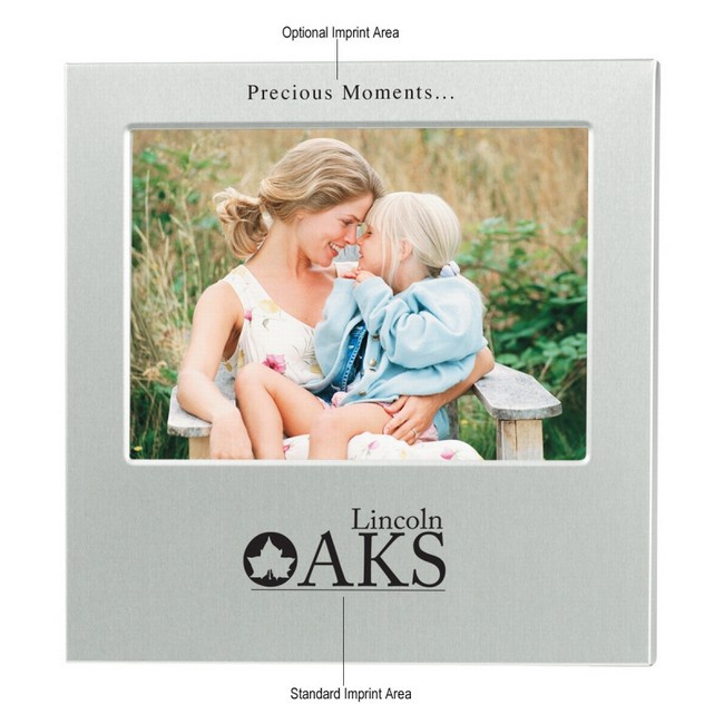 Personalized Showcase 4" x 6" Aluminum Photo Frames