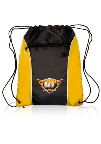 Side Color Custom Drawstring Backpacks